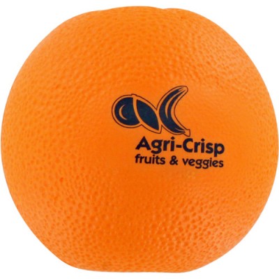 Custom High Quality Squeeze Toys fruit stress ball orange pu ball